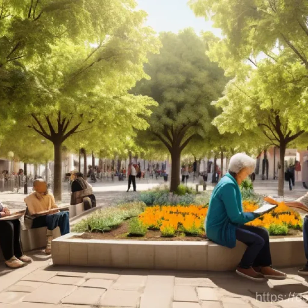 소셜 임팩트 측정의 활용 가능한 리소스 - **Prompt 1: Community Impact and Data Visualization**
"A vibrant, wide-angle shot of a diverse c...